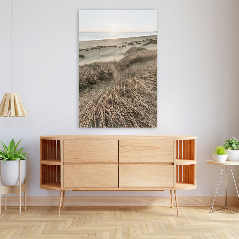 Beachy And Modern Beach Grasses, 48" H x 32" W