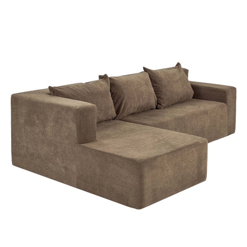 Canapé modulaire confortable pour des espaces de vie polyvalents
