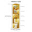 164.6cm H x 35cm W Corner Bookcase-2052845542