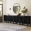 Armoire d'appoint cannelée avec poignée en laiton-1235219039-1238063555