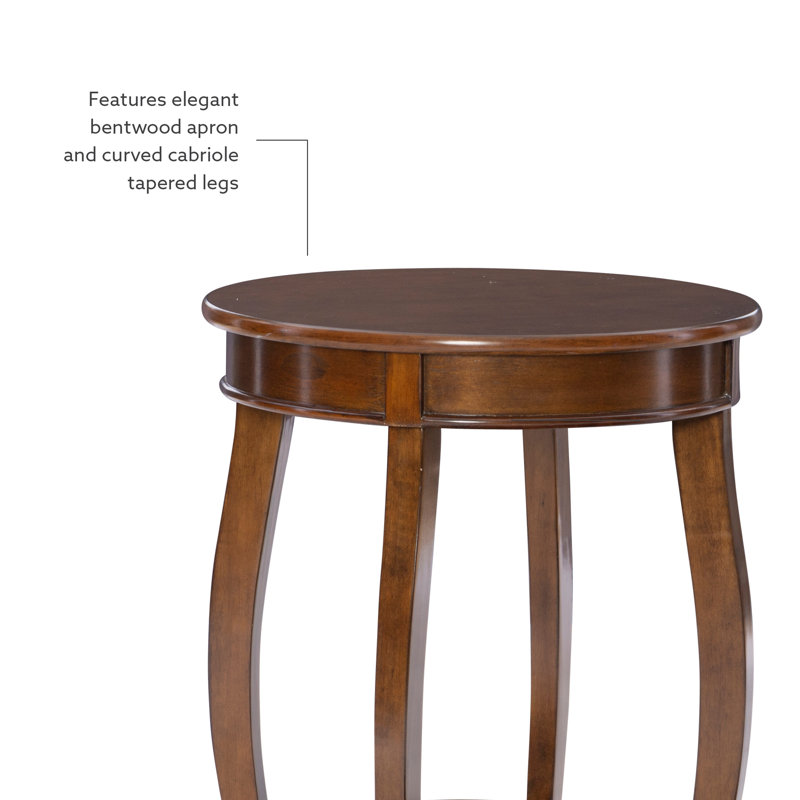 Everill End Table, Hazelnut