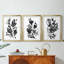 Cameo Bloom I - reproduction sur mesure encadrée de qualité supérieure - 3 pièces-291023605-291023609