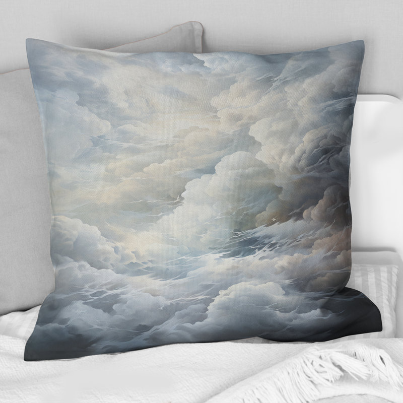 Coussin Clouds Whispering Clouds II - Clouds Printed
