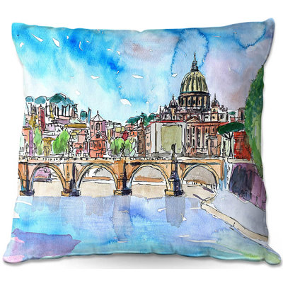  Couch Vatican Rome Italy Saint Peter I Throw Pillow