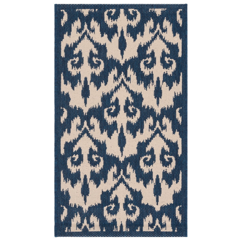 Damitri Performance Geometric Rug, Rectangle 2' x 3'7"