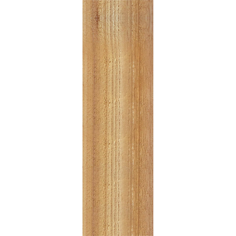Traditional Craftsman Rustic Wood Outlooker, 6" W Western Red Cedar (Rough Sawn), 12" D x 20" H