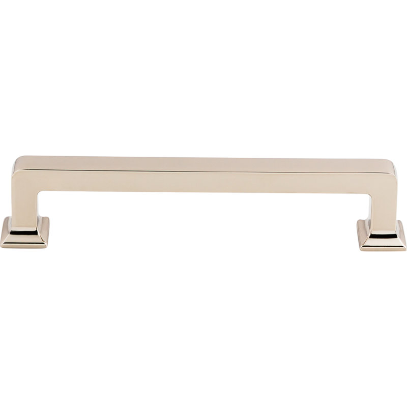 Ascendra 12" Center to Center Bar Pull, 5 1/16" Center to Center, Polished Nickel
