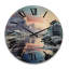 Horloge murale en bois massif Smithmill-1378804658