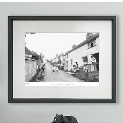 Boscastle, the Village 1906 1 Piece Single Picture Frame Wall Art