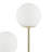 Avinash Metal 2-Light Globe Table Lamp