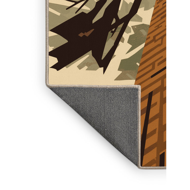 Tapis moelleux et moelleux en cèdre Scott, 3' Square