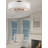 Claudelle Fabric Semi Flush Mount-1326852756