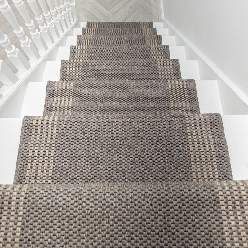 Stair Runner Striped Area Rug, Runner 80 x 660 cm