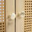 30-Inch Bathroom Vanity: Handwoven Rattan Doors