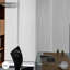 Store vertical blanc semi-transparent Sharmaine