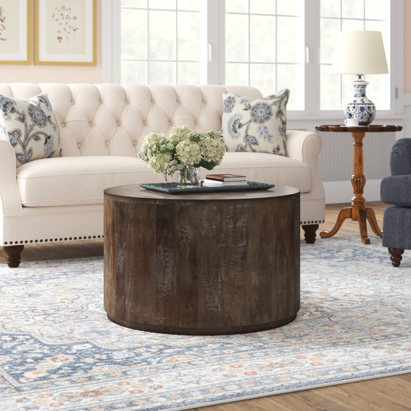 Table basse en bois massif Gautam