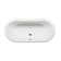 Pfeiffer 66" x 35" Drop in Combination Acrylic Bathtub with Heater
