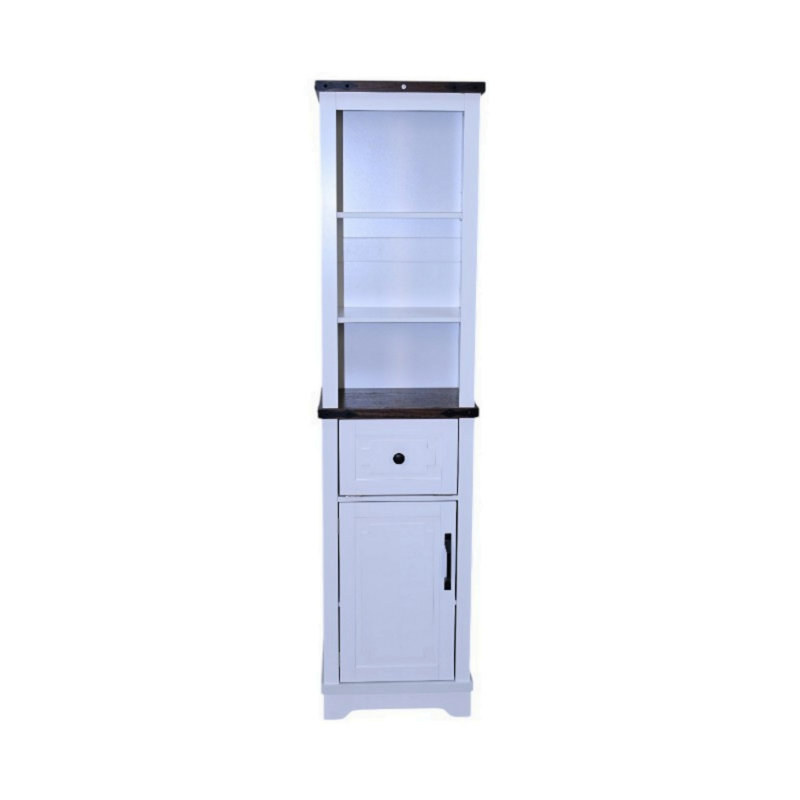 Narrow Cabinet, Bathroom Storage Cabinet, Farmhouse Storage Cabinet With Adjustable Shelves, Bathroom Storage Cabinet For Organization