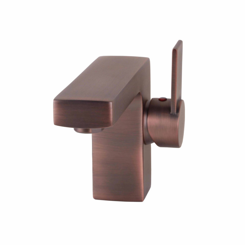 Bathroom Faucet with Drain Assembly, Brown Bronze