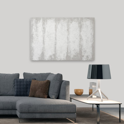White Stripes Abstract Contemporary Elegant Wall Art