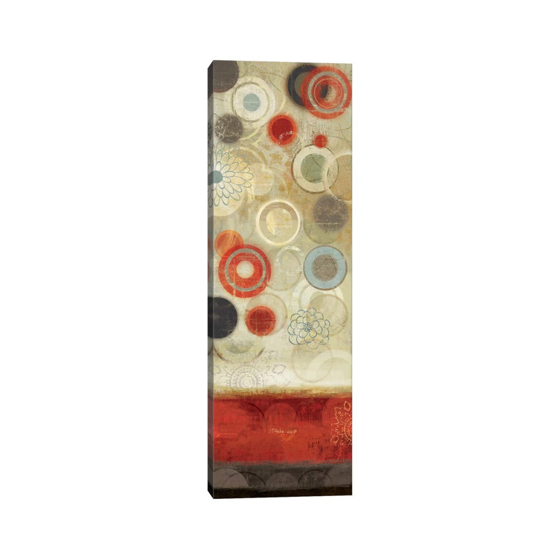 Camouflage I by Allison Pearce - Wrapped Canvas Panoramic Painting, 30.48 cm H x 91.44 cm W x 1.91 cm D