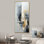 Gris et blanc, paysage urbain abstrait 2 - Collages abstraits, art mural