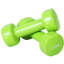 10kg Dumbbells Set With Carry Case, Red Yellow Green Purple Colourful Hand Weights, Cast Metal Dumbbells With Smooth Pu Casing, Portable Fitness Weight Set For Men Women Home Gym Strength And Weight Lifting Training