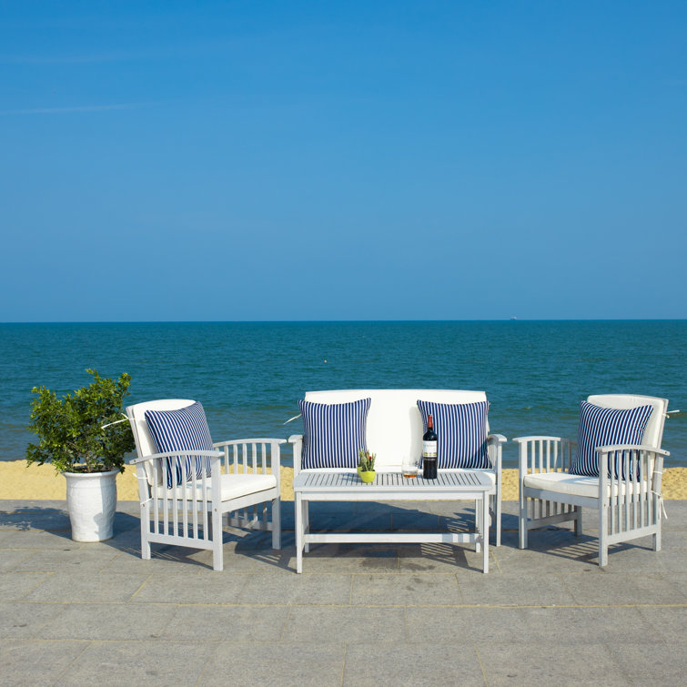Kuhn 4 - Person Patio Conversation Sets with Cushions