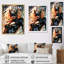 Portrait de femme super-héros sur toile-664525865-664525864