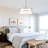 5 - Light Dimmable Drum Chandelier-1302438847