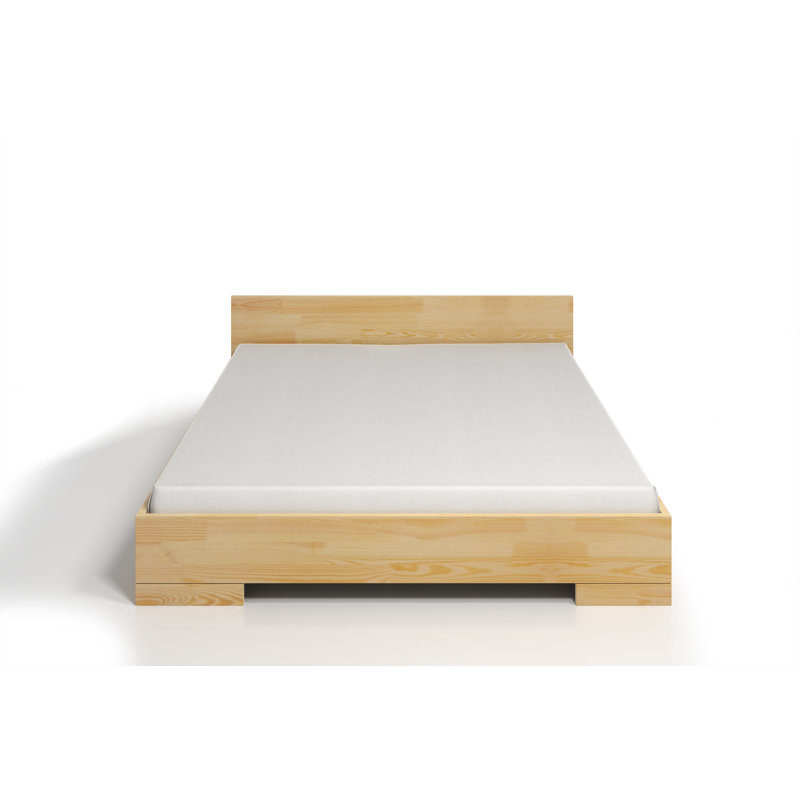 Solid Wood Bed, European Double (140 x 200 cm)