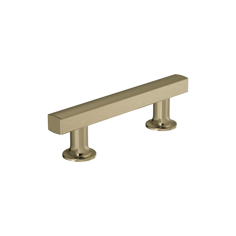 Everett Bar Pull, Golden Champagne, 3"