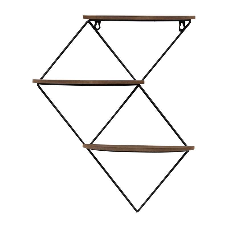 Stiller 3 Piece Accent Shelf with Live Edge