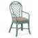 Chaise de salle à manger avec accoudoirs Trellis