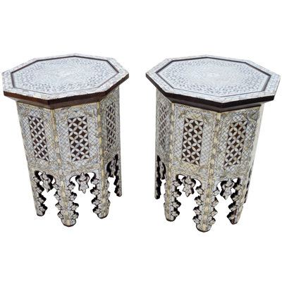 Moorish End Table Set