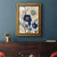 «Blue Poppy Cascade I», toile encadrée de qualité supérieure - prête à être accrochée-607866736