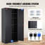 Metal Single Storage Cabinet ( 70.8'' H x 31.5'' W x 15.75'' D)-847781067
