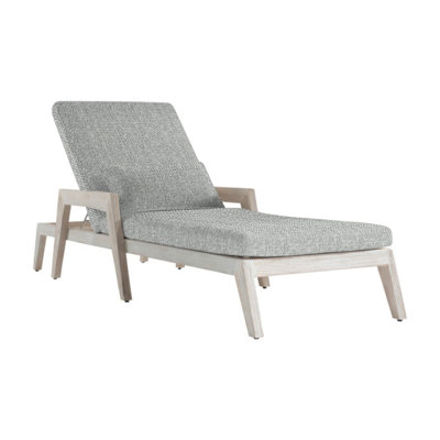 Altea Outdoor Teak Chaise Lounge