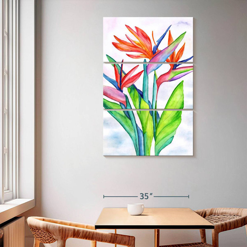 Strelitzias Harnek, H 65 po x l 42 po