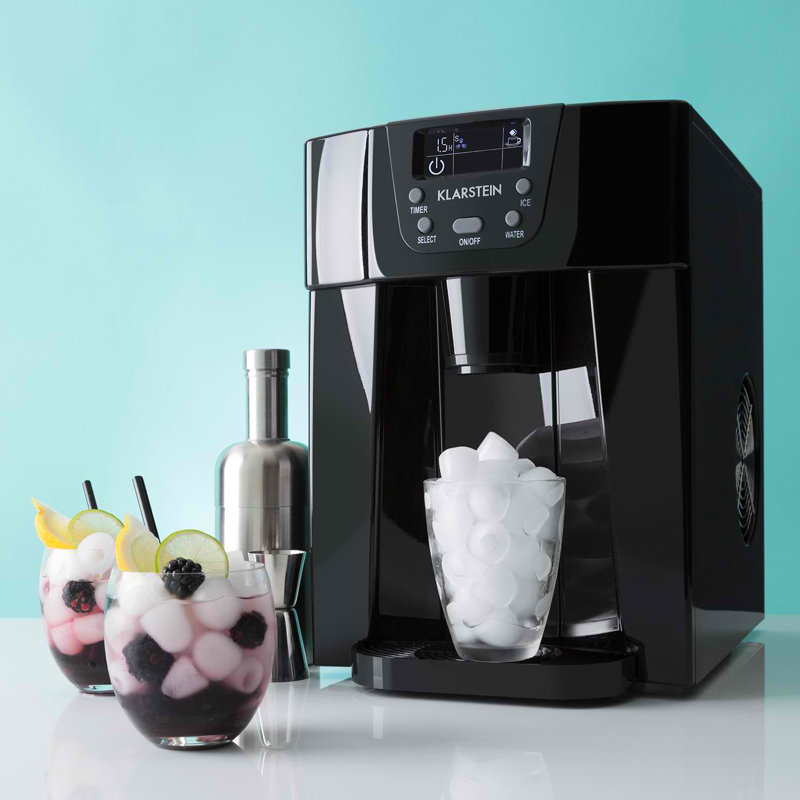 Klarstein Snow Cone Machine, Black