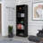 Black 5-Shelf Bookcase