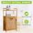 2-Tier Large Laundry Hamper With Tilt-Out Basket & Storage Shelves, Organizer For Laundry Room, Bathroom, Bedroom & Closet