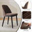Upholstered Linen Blend Dining Chair-316959433-316959439