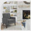 Fauteuil capitonné l 28,5 po-1744050396