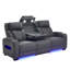 Faux Leather Electric Reclining Sofa-322595989-322595988