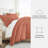 8-Piece Bedding Bundle - Solid Duvet Cover, Comforter Insert, and Patterned Sheet Set-99311848-99311853