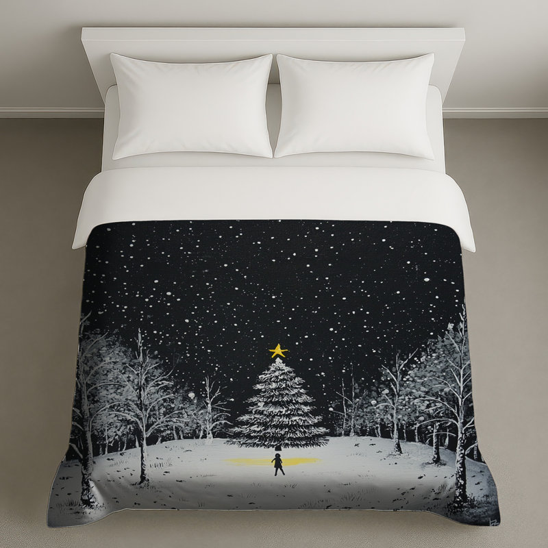 Housse de couette saisonnière Christmas Bedding, Grand lit