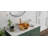 Badeloft 15.75" x 15.75" Stainless Steel Vessel Bathroom Sink ES-WB-01-BRG in Brushed Rose Gold-98801842