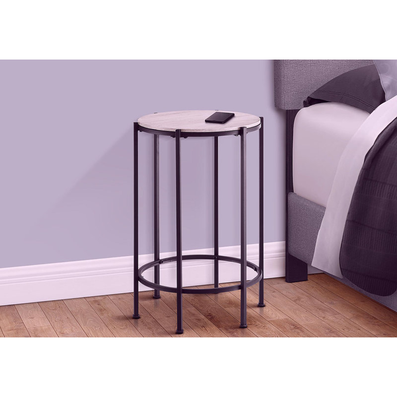 Table décorative, table d'appoint, table ronde, table basse, table d'appoint, salon, chambre à coucher, table de chevet