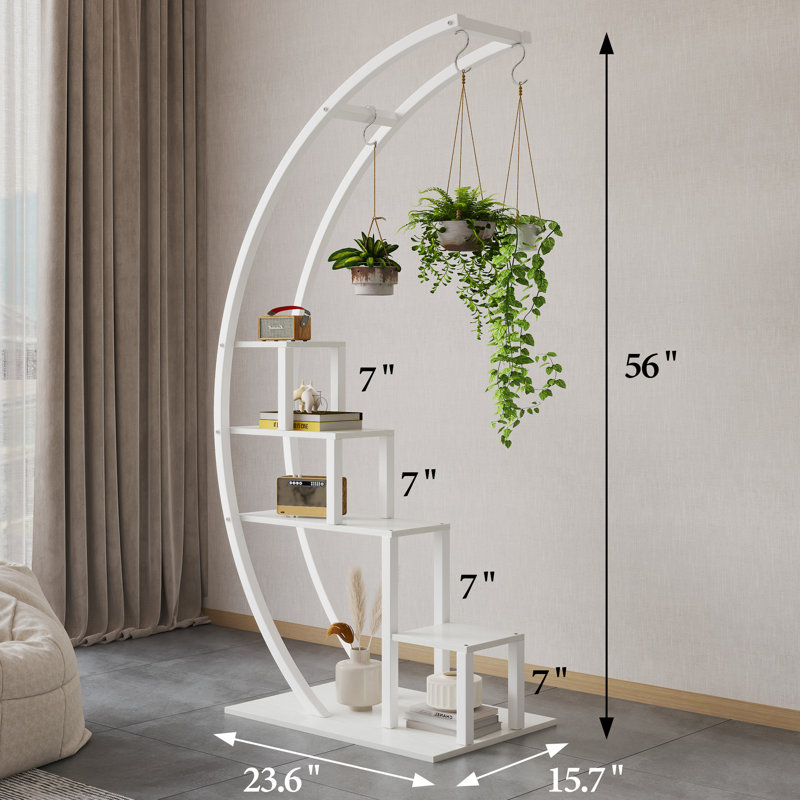 Plant Stand - Set of 2, White
